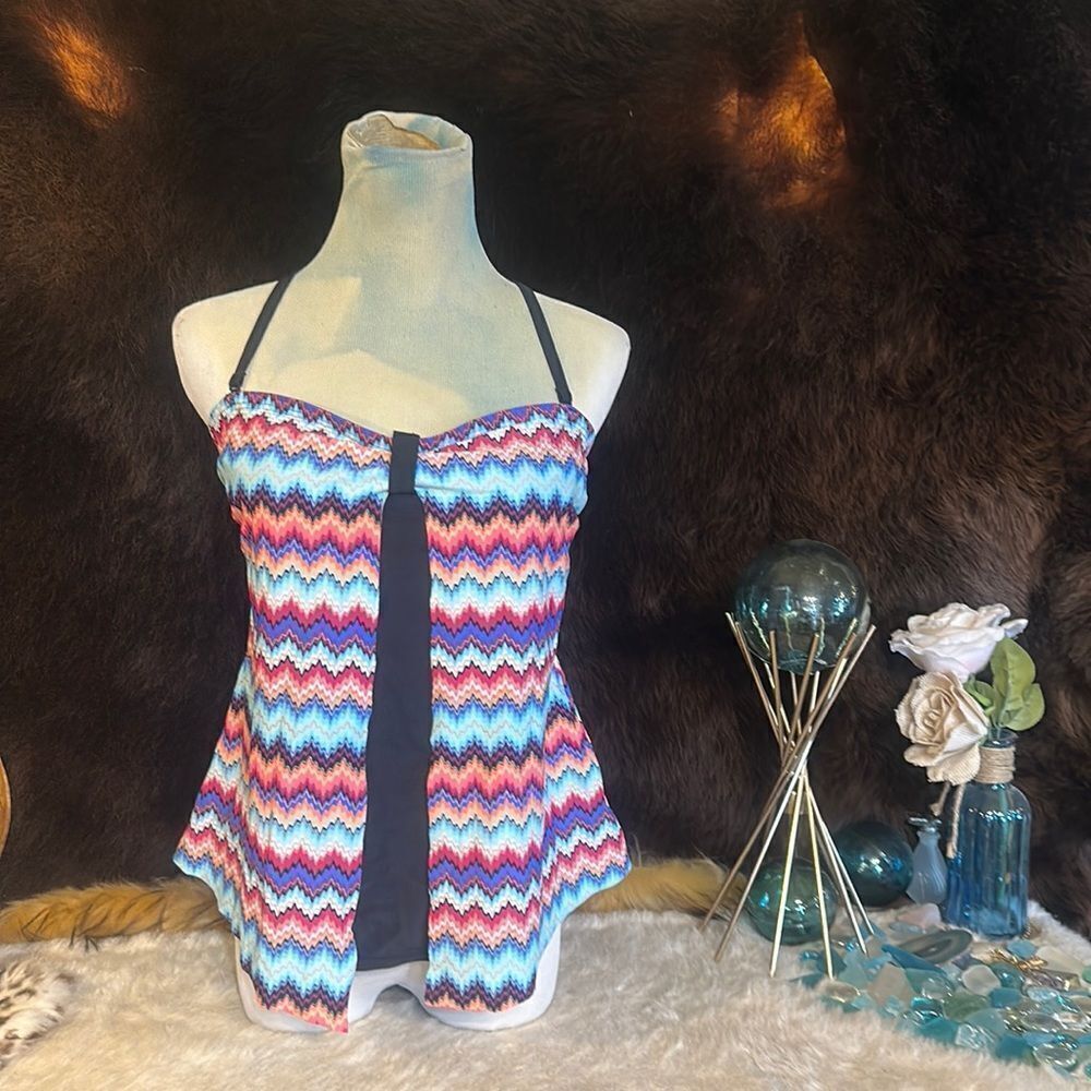 Croft & Barrow swim top 12 (5200A)